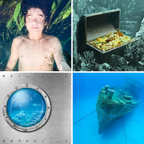4 images 1 mot 7 lettres : solution IMMERGE