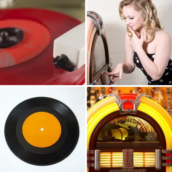 4 images 1 mot 7 lettres : solution JUKEBOX