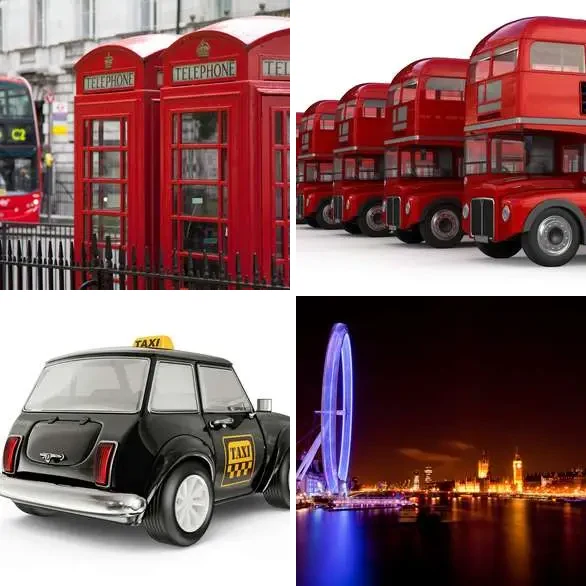 4 images 1 mot 7 lettres : solution LONDRES