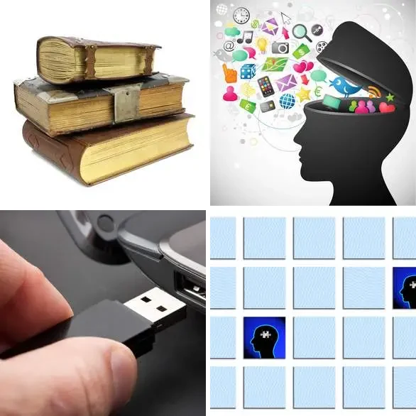 4 images 1 mot 7 lettres : solution MEMOIRE