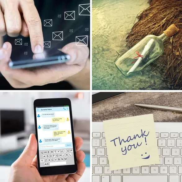 4 images 1 mot 7 lettres : solution MESSAGE