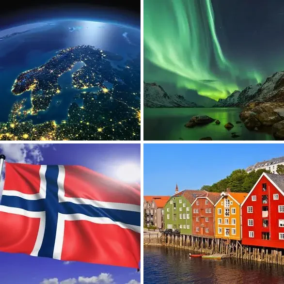 4 images 1 mot 7 lettres : solution NORVEGE