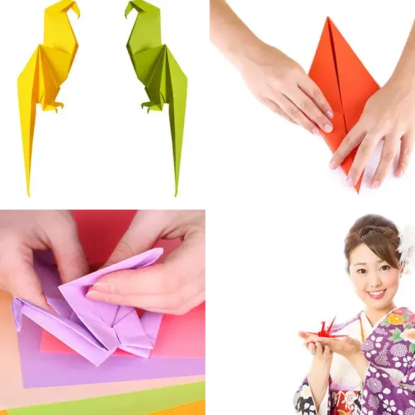 4 images 1 mot 7 lettres : solution ORIGAMI