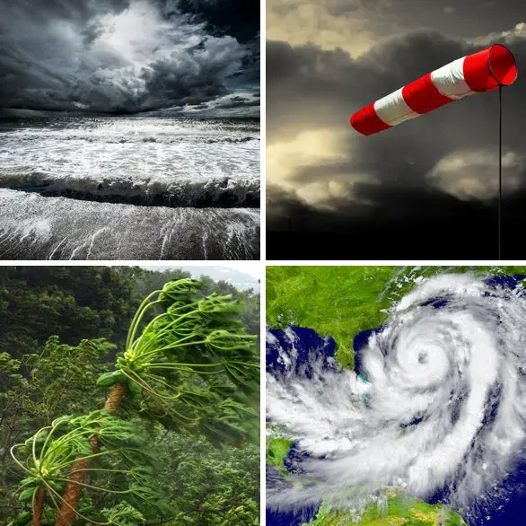 4 images 1 mot 7 lettres : solution OURAGAN