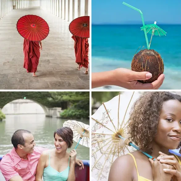 4 images 1 mot 7 lettres : solution PARASOL