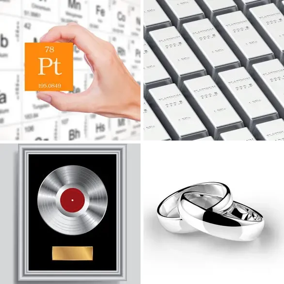 4 images 1 mot 7 lettres : solution PLATINE