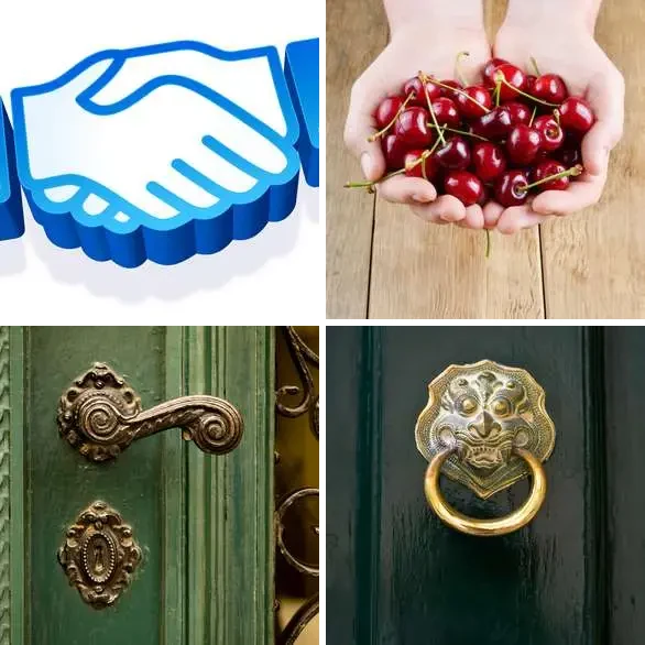 4 images 1 mot 7 lettres : solution POIGNEE