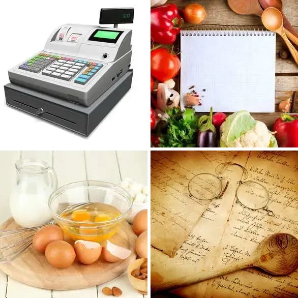 4 images 1 mot 7 lettres : solution RECETTE