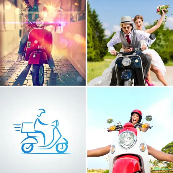 4 images 1 mot 7 lettres : solution SCOOTER
