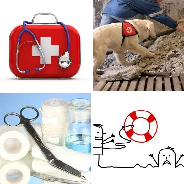 4 images 1 mot 7 lettres : solution SECOURS