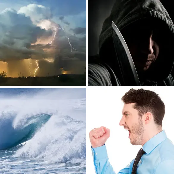 4 images 1 mot 7 lettres : solution VIOLENT
