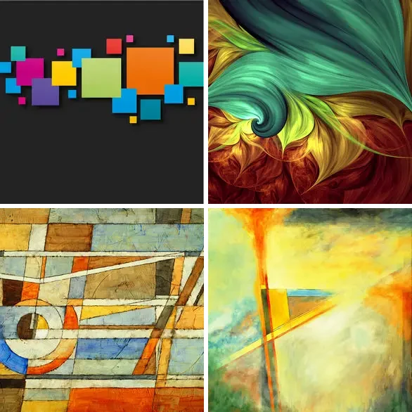 4 images 1 mot 8 lettres : solution ABSTRAIT