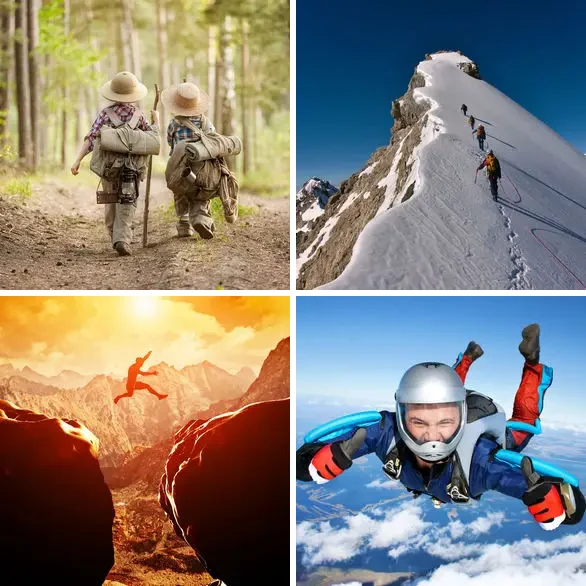 4 images 1 mot 8 lettres : solution AVENTURE