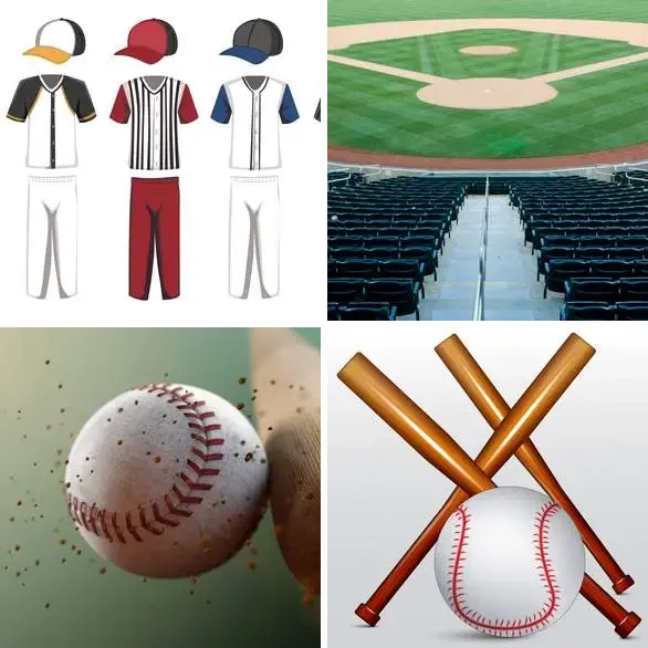 4 images 1 mot 8 lettres : solution BASEBALL