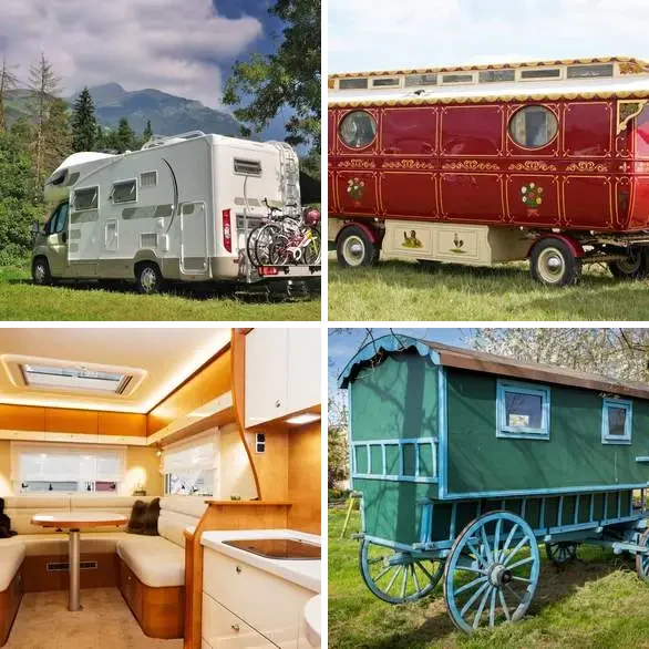4 images 1 mot 8 lettres : solution CARAVANE