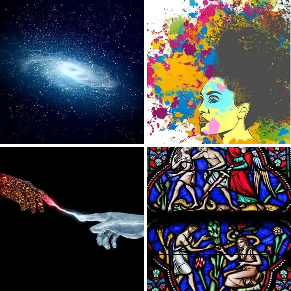 4 images 1 mot 8 lettres : solution CREATION