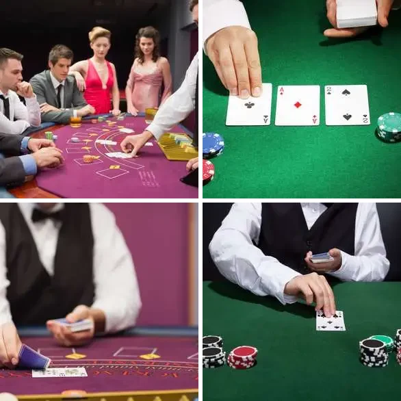 4 images 1 mot 8 lettres : solution CROUPIER