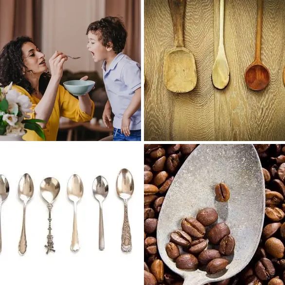 4 images 1 mot 8 lettres : solution CUILLERE