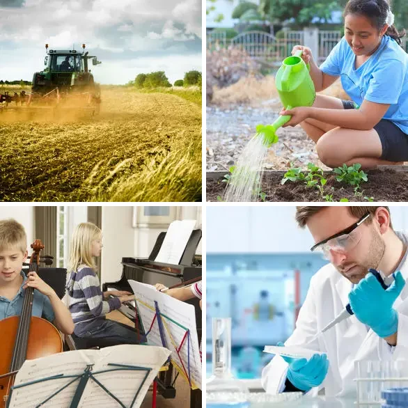 4 images 1 mot 8 lettres : solution CULTIVER