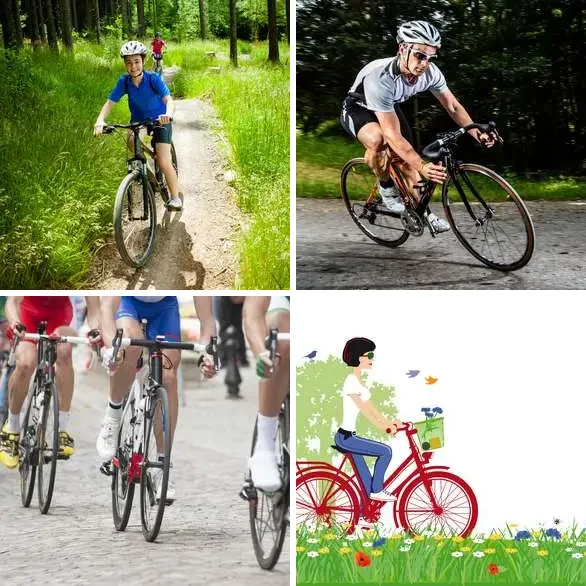 4 images 1 mot 8 lettres : solution CYCLISME