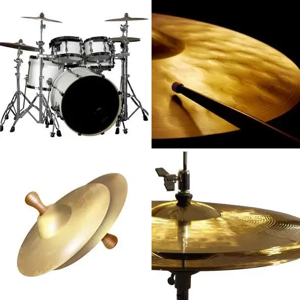 4 images 1 mot 8 lettres : solution CYMBALES