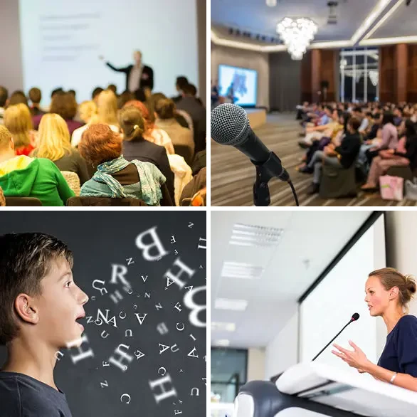 4 images 1 mot 8 lettres : solution DISCOURS