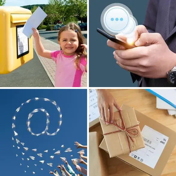 4 images 1 mot 8 lettres : solution EXPEDIER