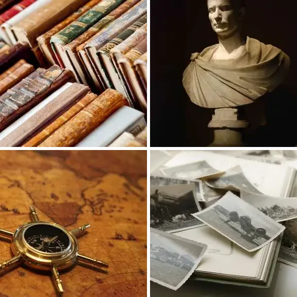 4 images 1 mot 8 lettres : solution HISTOIRE