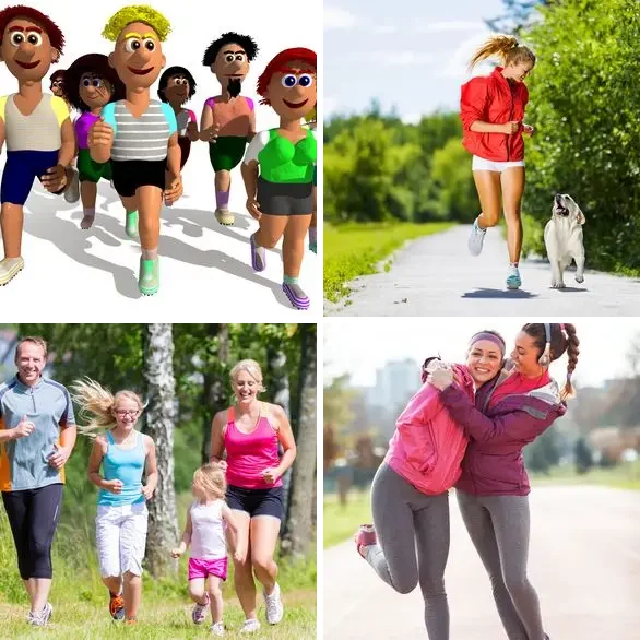 4 images 1 mot 8 lettres : solution JOGGEURS