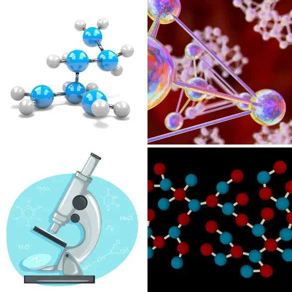 4 images 1 mot 8 lettres : solution MOLECULE