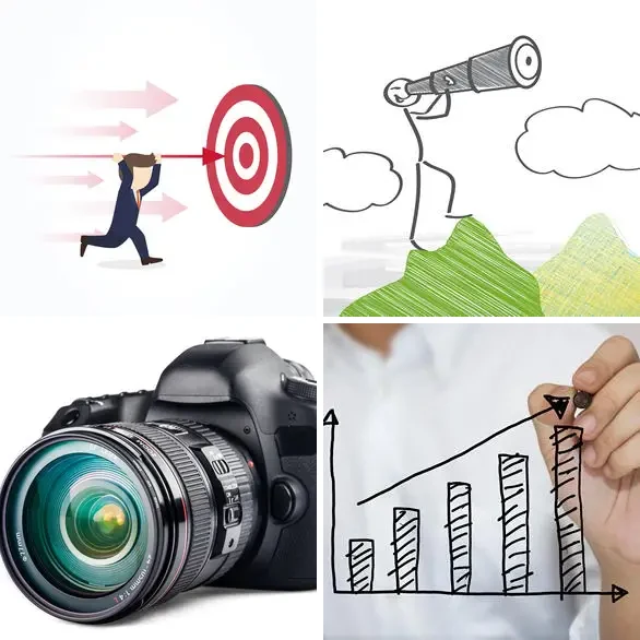 4 images 1 mot 8 lettres : solution OBJECTIF