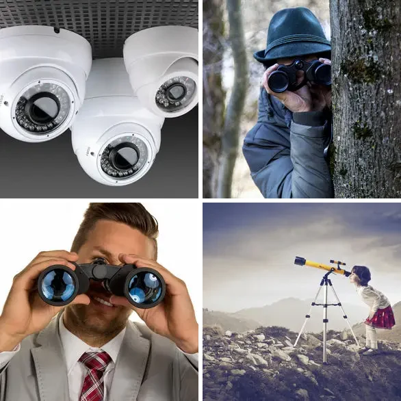 4 images 1 mot 8 lettres : solution OBSERVER