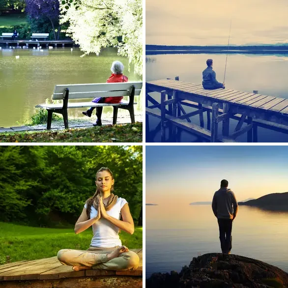 4 images 1 mot 8 lettres : solution SOLITUDE