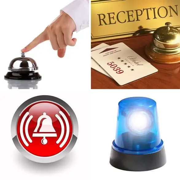 4 images 1 mot 8 lettres : solution SONNETTE