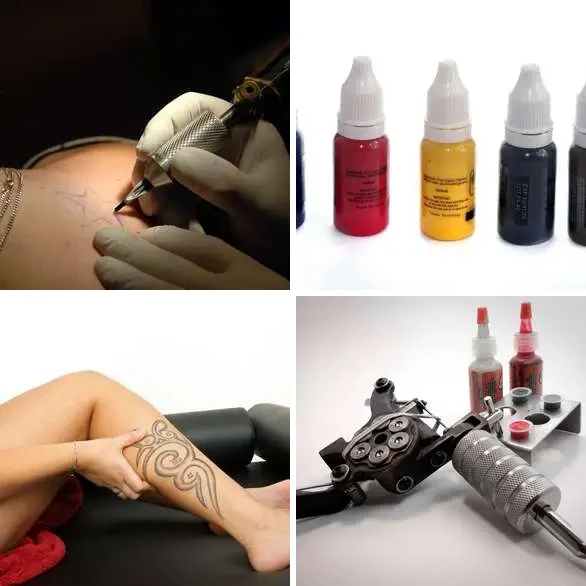 4 images 1 mot 8 lettres : solution TATOUEUR