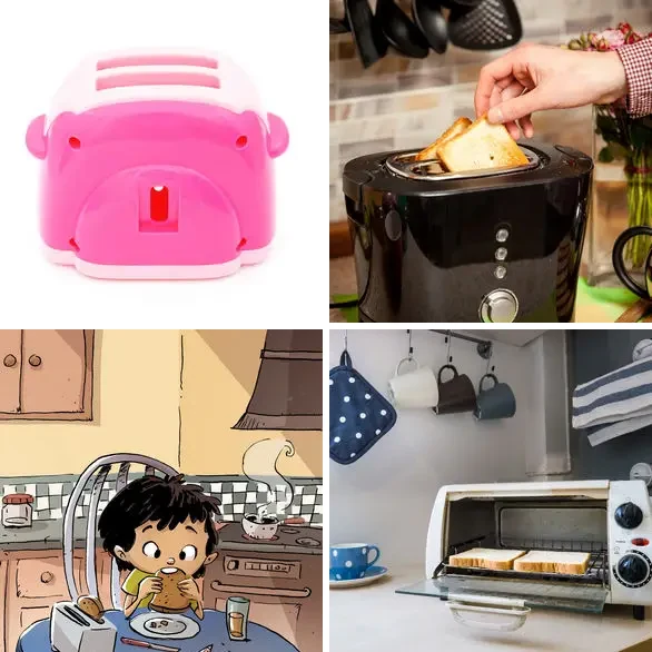 4 images 1 mot 8 lettres : solution TOASTEUR