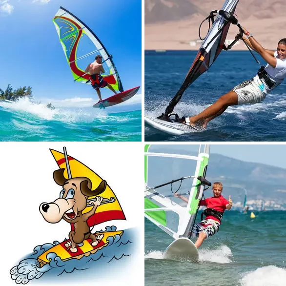 4 images 1 mot 8 lettres : solution WINDSURF