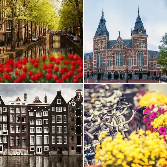 4 images 1 mot 9 lettres : solution AMSTERDAM