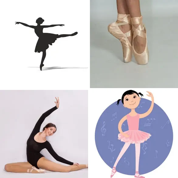 4 images 1 mot 9 lettres : solution BALLERINE