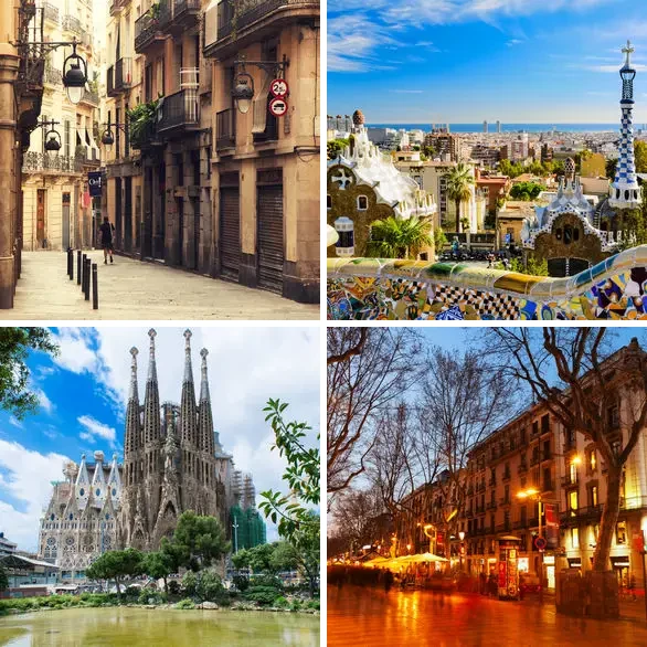 4 images 1 mot 9 lettres : solution BARCELONE