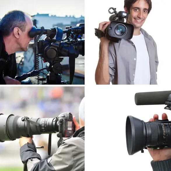 4 images 1 mot 9 lettres : solution CAMERAMAN