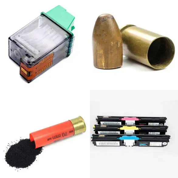 4 images 1 mot 9 lettres : solution CARTOUCHE