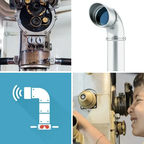 4 images 1 mot 9 lettres : solution PERISCOPE