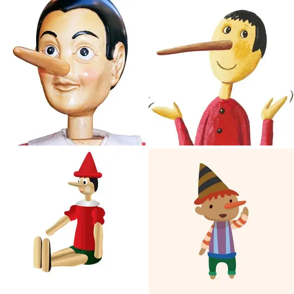 4 images 1 mot 9 lettres : solution PINOCCHIO