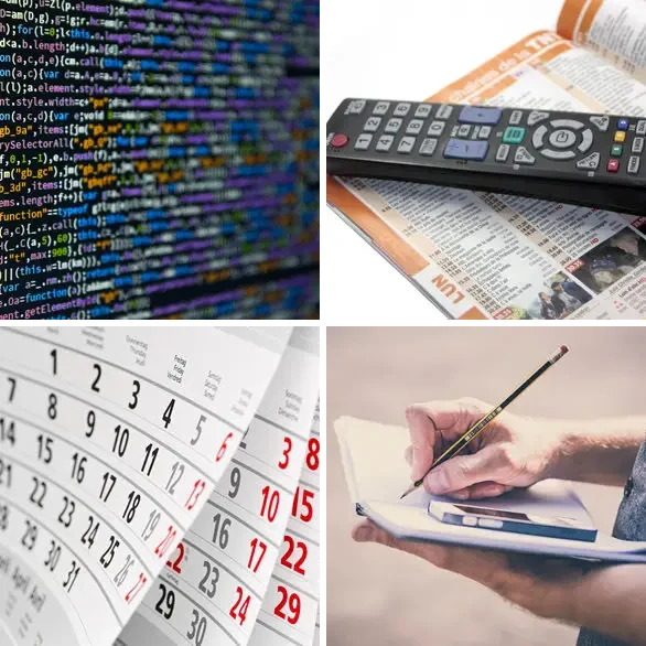 4 images 1 mot 9 lettres : solution PROGRAMME