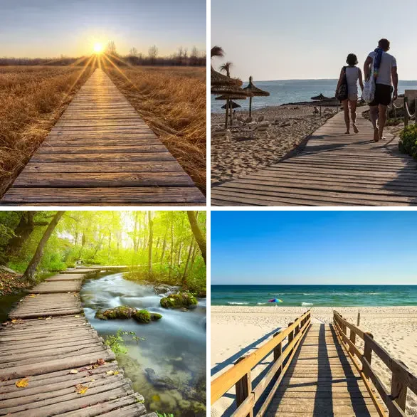 4 images 1 mot 9 lettres : solution PROMENADE