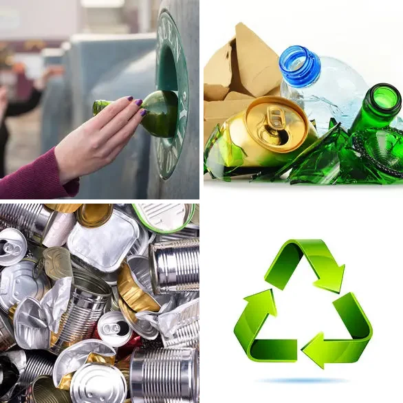 4 images 1 mot 9 lettres : solution RECYCLAGE
