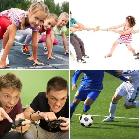 4 images 1 mot 9 lettres : solution RIVALISER