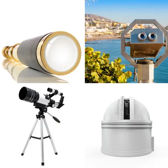 4 images 1 mot 9 lettres : solution TELESCOPE